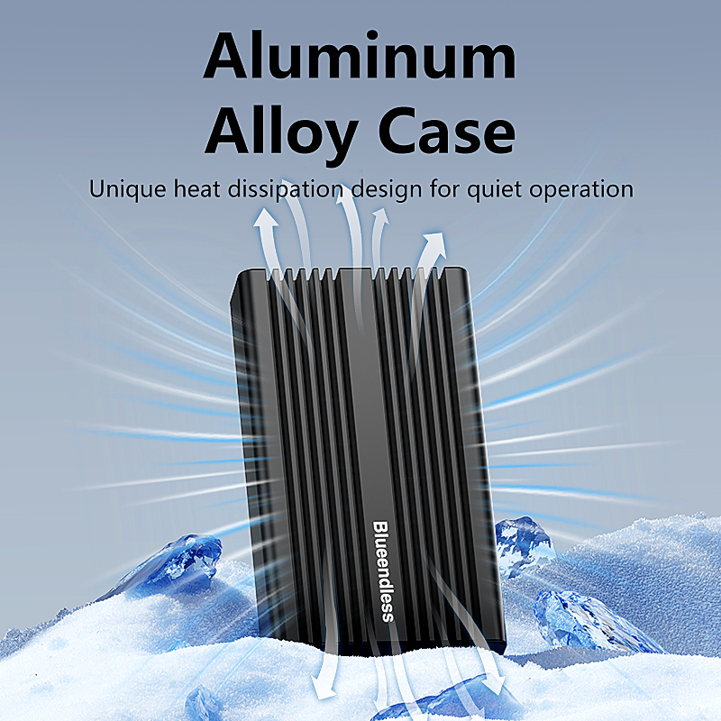 Carcasa Externa de Aluminio Bl - Usb4 40Gbps External Ssd 8Tb reseña y precio